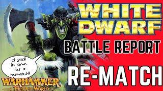 WHITE DWARF 229 Battle Report Rematch in The Old World! Empire Versus Goblins