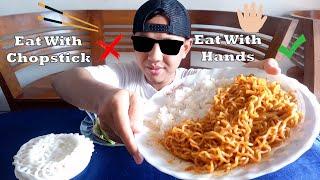 Stories of Hard Times & Mukbang Mie Anti Mainstream | Indonesia Mukbang Food