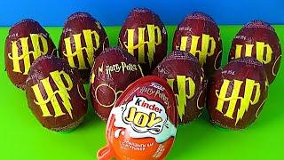 10 HARRY POTTER 2024 Chocholate Surprise Eggs Unboxing