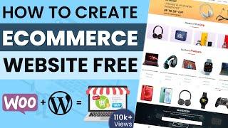 How to Create An eCommerce Website with WordPress Free | Create Online Store in India 2021 [Hindi]