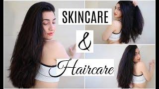 MY MORNING ROUTINE 2018! (Skincare & Haircare) | Camelia Katoozian