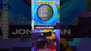 JONATHAN GAMING HACKER SPRAY ON TOURNAMENTM.V.P OR WOTT#jonathan #jonathangaming #bgmi #pubg