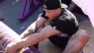 Виктор Блуд тянет машину 26.05.18