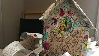 FAM Behind the Scenes: Making A Papier-mâché Birdhouse