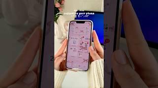 use this app to make your homescreen aestheticapp- mico #iphone #aestheticphone  #iphone13