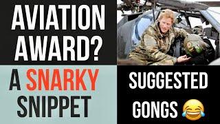 Prince HARRY A “Living Legend” Of Self Delusion? #princeharry  #snarkysnippet