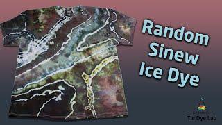 Tie-Dye Designs: Random Sinew Lines Zombie Ice Dye