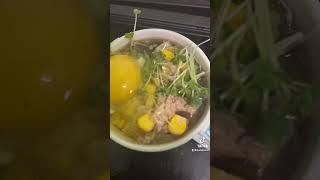 Home made chicken fish coke soup