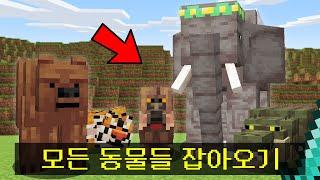 마인크래프트, 동물모드로 노아의 방주 만들어 태우기