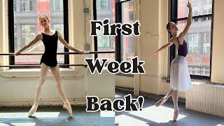 Day in the Life of Ballet School Students in NYC: First Week of Class!🩰 #ballet #nyc #dance