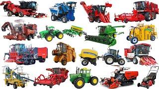 Agricultural Machine, Crop Machinery, Agricultural Harvesting Machine -  Agricultural Vehicles Name