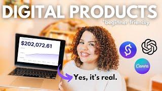 Create A Digital Product in 24hrs | How To Sell Digital Products 2025 *beginner friendly*