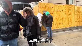 感恩节下暴雨梅西百货游行落幕期待明年纽约