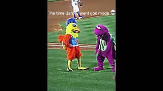 THE ONE TIME BARNEY WENT GOD MODE credits: @iowacubbies