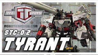 TFC Toys STC-02 TYRANT Don Figueroa Concept Art Transformers Megatron