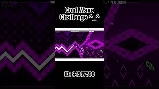 Cool and Epic GD Wave Challenge #geometrydash #gdchallenge #gd