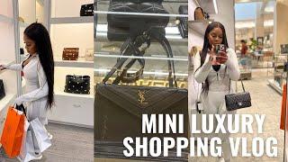 LUXURY SHOPPING VLOG| TEACHING MY NIECE FINESSE| SPENDING HIS MONEY| YSL + HERMÈS