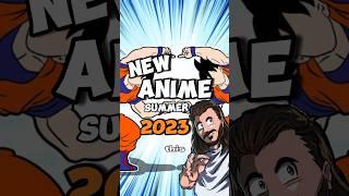 What's New for Anime⁉️#newanime #anime2023