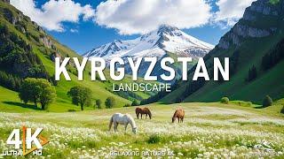 KYRGRYZSTAN 4K UHD - Relaxing Music With Beautiful Nature Scenes - 4K Video UHD