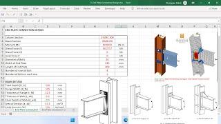 Lecture 12 - Design of Extended End Plate Moment Connection - Connection Design as per IS 800 Code