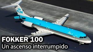 Fokker 100: del éxito total a la perdición