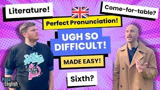 "12 Difficult Words to Pronounce in English!"