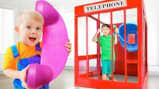 Oliver and Mom Rescue Roma from a Telephone Trap