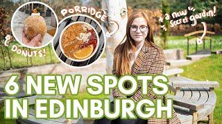 6 exciting NEW PLACES in EDINBURGH for chill time, coffee and food! | Spring 2021