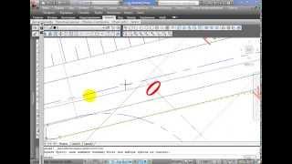 AutoCad Civil 3D Создание примыкания Урок 1