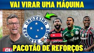 NETO FALOU TUDO DO PACOTÃO DE REFORÇOS DO CRUZEIRO ! "2025 É DO CRUZEIRO!"