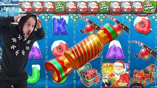 Christmas Big Bass Bonanza - 4 Scatters Got X10 MULTIPLIER | EPIC WIN Fish Invasion