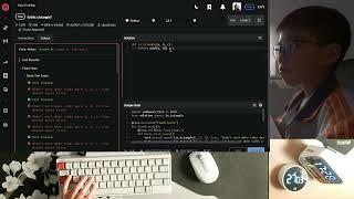 Codewars | Python | HHKB keyboard | 40 min real time | no talking | EP-34