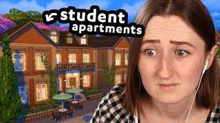 making student apartments with the new sims pack