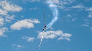 Airshow Demonstration of High Performance Sailplane ASG29 | Oktoberfest Donauwoerth 2019