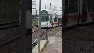 Ligne T3 du Tramway de Lyon #travel #travelvlog #shortsvideo #tramway