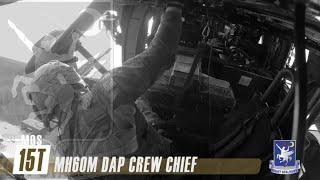 Service in the 160th Special Operations Aviation Regiment: Army MOS 15T MH-60 DAP Flight Crew Chief