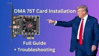 Ultimate DMA Card Setup Guide + Troubleshooting