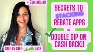 Couponing Tips & Tricks #8: How To: Stack Rebate Apps {CASH BACK DOUBLE DIP} Fluz & Rakuten How To