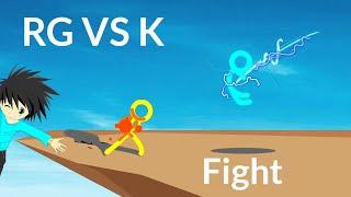 RG VS K | Stickman Fight Animation @AnitopiA
