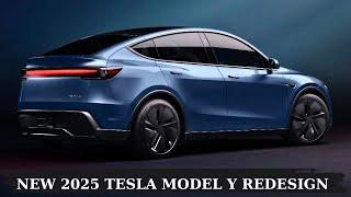 New 2025 Tesla Model Y Redesign - Best Popular Electric SUV Features