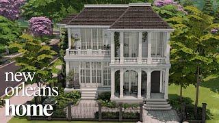 New Orleans Home + Download | The Sims 4 CC Speed Build