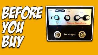 Should you buy the Behringer Chorus Symphony?