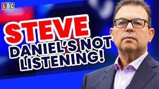 DANIEL'S NOT LISTENING! says caller who hangs up [LBC Legal Hour]