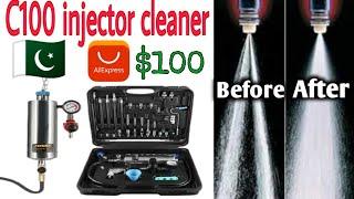 AUTOOL C100 Petrol Car Injector Cleaner | Complete review and price Urdu zuban ma