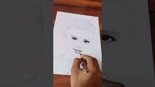 cute boy drawing #shortfeed #viral  #ytshorts #how to draw#trending#yuvraj arts#eyes