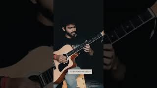 Kabhi Jo Badal - Single String Guitar Tabs #shorts #guitar #music