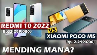 MENDING MANA? XIAOMI REDMI 10 2022 VS POCO M5 | PERBEDAAN SPESIFIKASI REDMI 10 2022 DAN POCO M5