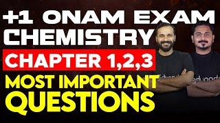 Plus One Onam Exam Chemistry | Chapters 1,2,3 | Most Important Questions | Eduport