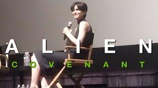 ALIEN COVENANT talk with Katherine Waterston - December 14, 2016