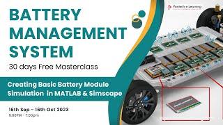 Day - 1 BMS Masterclass | Basic Battery Module Simulation